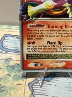 Pokemon TCG Infernape LV.X DP10 Black Star Promo 2007 Played - Image 5