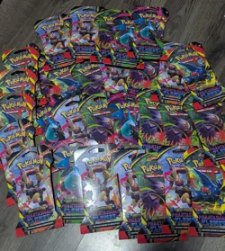 Pokemon Phantasmal Flames Blister Packs packs in hand ready to ship x30 - Image 1