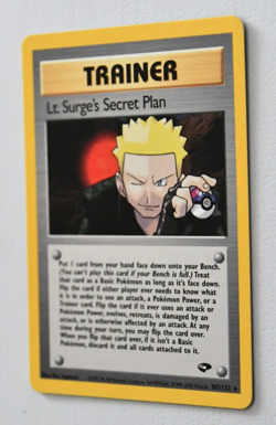 Lt. Surge's Secret Plan 107/132 Pokemon Gym Challenge, Ungraded, Near Mint - Image 2