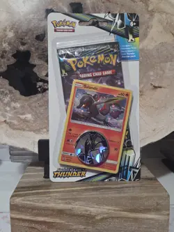 Pokemon Sun And Moon Lost Thunder Coin Blister Pack Factory Sealed - Image 1