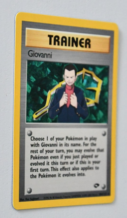 Giovanni 104/132 Pokemon Gym Challenge Regular, Non-holo, Ungraded, Near-mint - Image 3