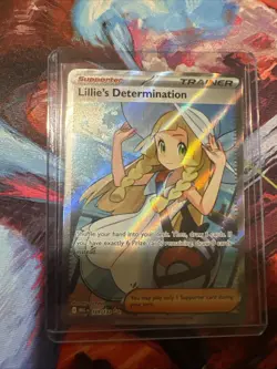 Lillie's Determination SR 169/132 Pokemon Mega Evolution NM - Image 2