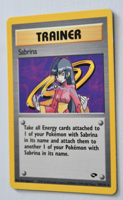 Sabrina 110/132 Pokemon Gym Challenge Regular, non-holo. Ungraded, Near Mint - Image 2