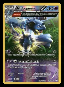 Nidoqueen (Omega) 69/160 XY - Primal Clash Pokemon TCG Reverse Holo - Image 1
