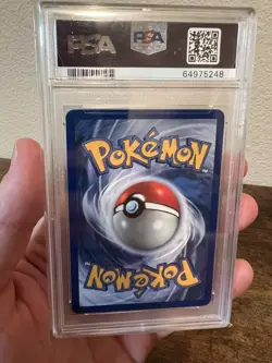 PSA 9 Mint Pokemon 1999 Unlimited Holo Clefable Jungle No Symbol Error #1 Rare! - Image 2