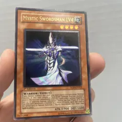 Yu-Gi-Oh Mystic Swordsman LV4 SOD-EN012 1st Edition Ultimate Rare - Image 1