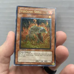 Yugioh Volcanic Shell FOTB-EN009 Ultimate Rare 1st Ed LP - Image 1