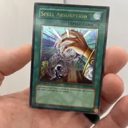 Yugioh Spell Absorption FET-EN039 Ultimate Rare 1st Ed - Image 1