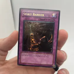 YuGiOh Spirit Barrier SOD-EN051 1st Edition Ultimate Rare LP - Image 1