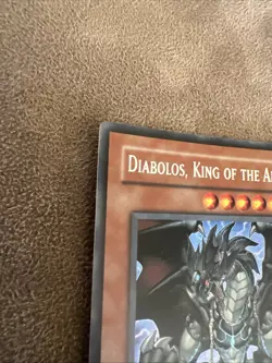 Yugioh DIABOLOS, KING OF THE ABYSS FOTB-EN061 Unlimited Edition LP - Image 2