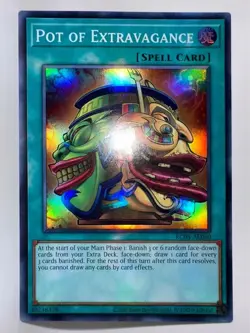 Yu-Gi-Oh Pot of Extravagance RC04-AE060 Super Rare Asian English - Image 1