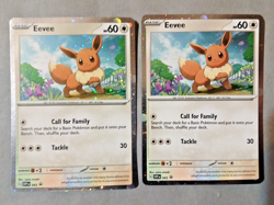 Pokemon TCG, Eevee X2 (Cosmos Holo) Scarlet & Violet Promo Cards 043 NM - Image 2