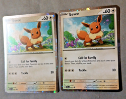 Pokemon TCG, Eevee X2 (Cosmos Holo) Scarlet & Violet Promo Cards 043 NM - Image 3
