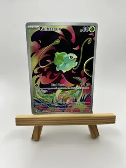 Pokemon TCG Bulbasaur Card 133/132 IR Mega Evolutions Near Mint Condition - Image 1