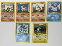 Pokemon TCG: Base Set Fossil Jungle Common/Uncommon Mixed Card Lot - Unlimited - Image 3