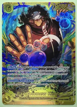 OP12-119 Bartholomew Kuma SEC Alt Art AA One Piece Card Game TCG CCG English - Image 4