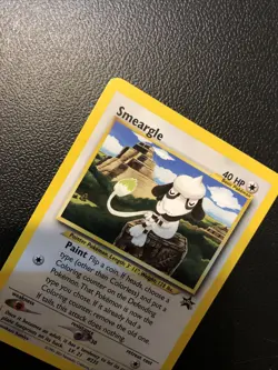 Smeargle 32/53 Wotc Promo Black Star Rare Pokemon Card In Mint Condition - Image 5