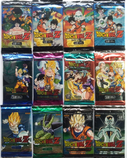Dragon Ball Z Panini Trading Card Game Pack Lot of 12 One of Each Artwork DBZ - Image 1