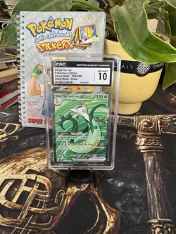 SERPERIOR EX Ultra Rare Holo Black Bolt English Pokemon Card 086 CGC Grade 10 - Image 1