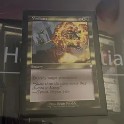 Vindicate NM/M* Retro the Brother's War Commander 131 MTG - Image 1