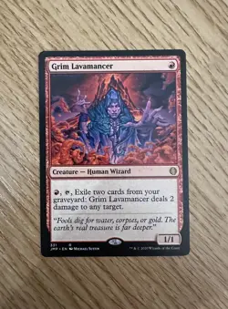 Grim Lavamancer - NM Rare - MTG Jumpstart - Magic the Gathering - Excellent - Image 1