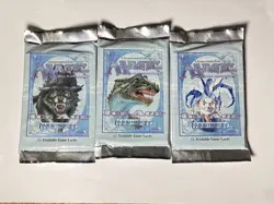 Ice Age Booster Pack Magic the Gathering MTG Sealed 3 packs 065078 - Image 1