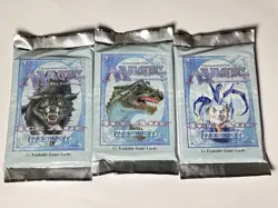 Ice Age Booster Pack Magic the Gathering MTG Sealed 3 packs 065078 - Image 3