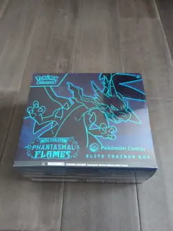 Pokemon TCG Phantasmal Flames Pokemon Center (PC) ETB FACTORY SEALED - Image 1