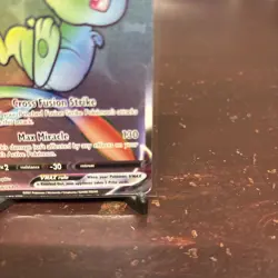 Pokemon TCG Mew Vmax 268/264 Fusion Strike Secret Rare ( Damaged ) - Image 4
