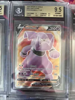Pokemon Tcg 10x Graded Lot Beckett All Full Art Lot#28 - Image 3