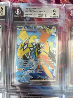 Pokemon Tcg 10x Graded Lot Beckett All Full Art Lot#28 - Image 4