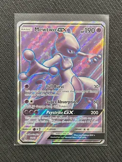 Mewtwo GX (Full Art) 72/73 - Pokemon Shining Legends - NM - Image 1