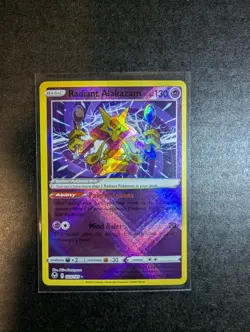 Pokemon - Radiant Alakazam 059/195 Swsh12: Sword & Shield - Silver Tempest Holo - Image 3
