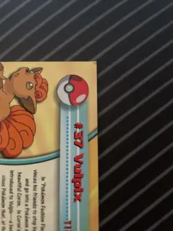 Vulpix #37 1999 Topps - Lightly Played - Pokemon - Image 3