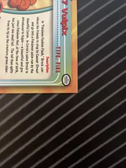 Vulpix #37 1999 Topps - Lightly Played - Pokemon - Image 4