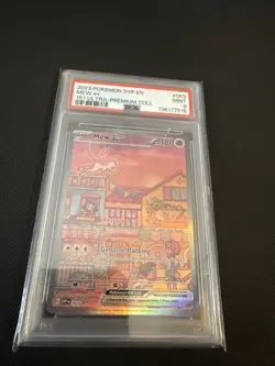 Mew EX 053 Scarlet & Violet Promo Holo Pokemon TCG Card PSA 9 - Image 1