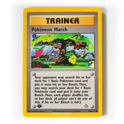 Pokemon - Pokemon March - 1st Edition - Non Holo - 102/111 - Neo Genesis - Image 1