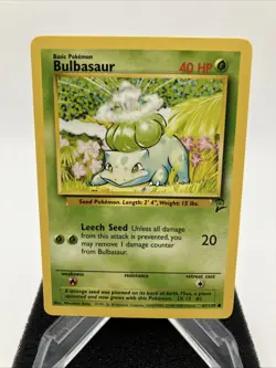 Pokemon Base Set 2 Starters Lot Bulbasaur/Charmander/Squirtle - Image 2
