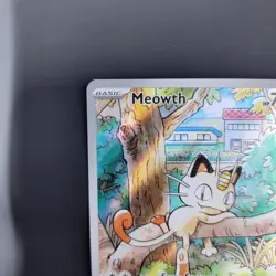 Pokemon TCG Meowth 106/094 Illustration Rare Phantasmal Flames Near Mint - Image 4