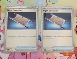 Pokemon TCG X2 Night Stretcher 061/064 Trainer Shrouded Fable NM Regular - Image 1