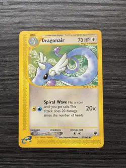 Pokemon TCG Dragonair Expedition Base Set 75/165 2002 - Image 1