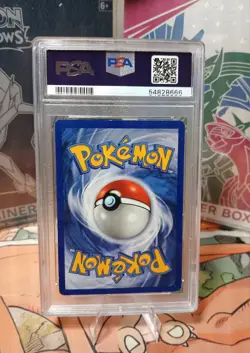 1999 Pokemon Base Set Shadowless 1st Edition Gastly 50/102 PSA 7 NM - Image 2