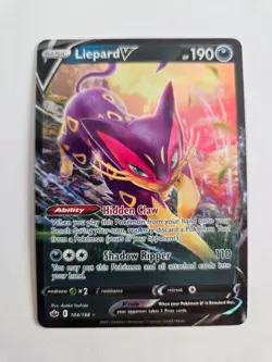 Pokemon Liepard V 104/198 Full Art Ultra Rare - Chilling Reign - Image 1