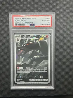2024 Pokemon Houndoom Illustration Rare #066 PSA GEM MINT 10 - Image 1