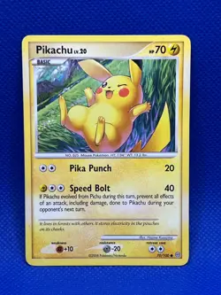 Pokemon Tcg Pikachu 70/100 Stormfront Non Holo - Image 1