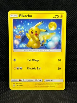 Pokemon Tcg Pikachu 56/236 Unified Minds Non Holo - Image 1