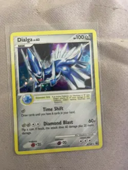 #4 2008 Pokemon Diamond & Pearl Majestic Dawn Dialga Holo 4/100 - Image 1