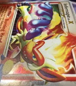 Pokemon TCG Infernape LV.X Black Star Promo DP10 Holo English LP/NM - Image 2
