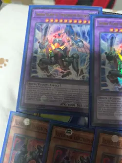 Alpha Beta Gamma Berserkion Electromagnet Warrior Bundle SDMY 1st Edition Yugioh - Image 3