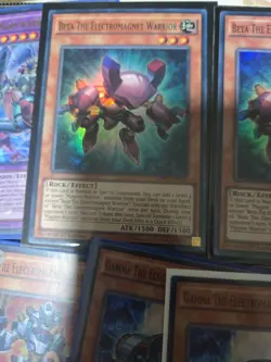 Alpha Beta Gamma Berserkion Electromagnet Warrior Bundle SDMY 1st Edition Yugioh - Image 4